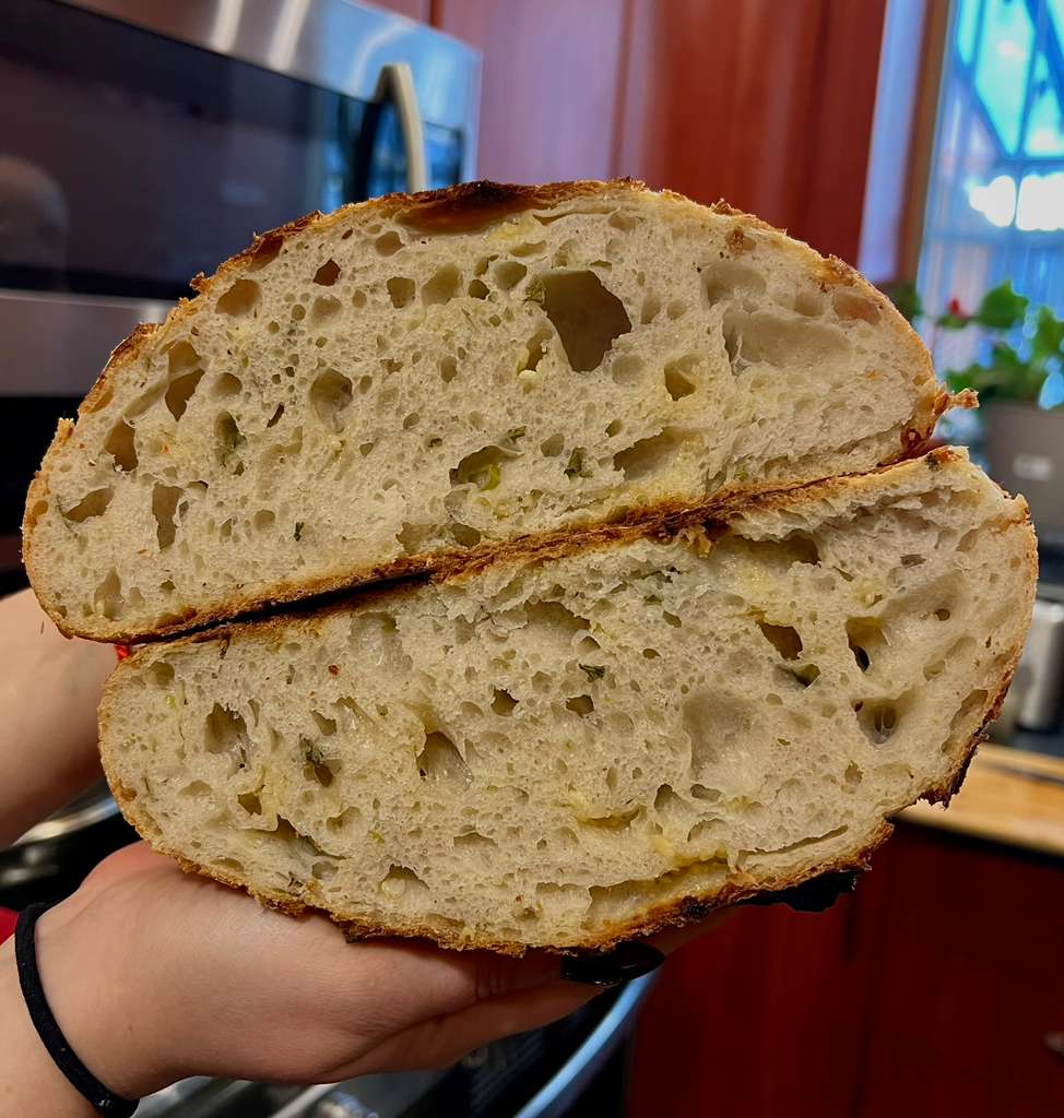 Chili White Cheddar Sourdough